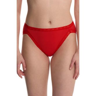 Natori Bliss Cotton French Cut Brief in Paprika at Nordstrom, Size X-Large