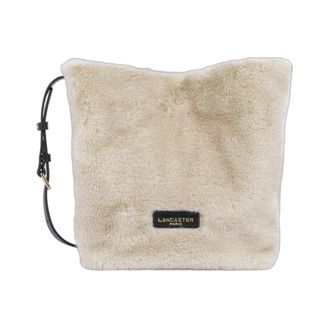 Lancaster Aimant&eacute;e Moumoute emmertas - Dames - Tassen - Beige - Maat: ONE Size Zijde
