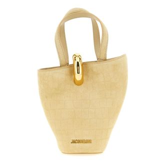 Jacquemus Le Petit Bambola Mini Handbag - female - Jacquemus - Handbags - Beige - ONE SIZE - Bags