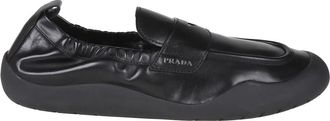 Prada Mocassino - Heren - Loafers - Zwart - 43 EU - Schoenen
