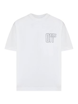 Off-white T-SHIRT WITH LOGO AND ARROW SKETCH PRINT - Off-white - Man