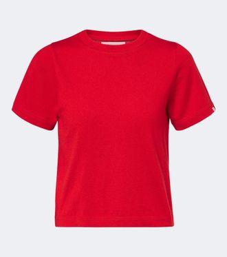 Extreme Cashmere N&deg;267 Tina cotton and cashmere T-shirt