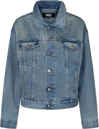 Maison Margiela Denim Jacket with Pointed Collar