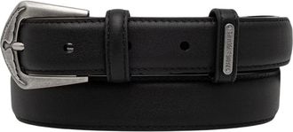 Zadig&Voltaire Jim Riem 25mm - Dames - Accessoires - Zwart - Maat: 90 CM Leer