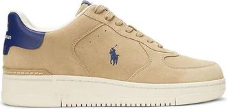 Polo Ralph Lauren Sneakers - Heren - Sneakers - Beige - 46 EU - Leer - Schoenen