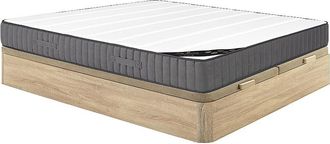 Vente-Unique Set 180x200cm Rete vano Natur. chiaro+Mater. molle ibrido insac. 7 zone schiuma AR sp.26cm - AUDACE di PALACIO