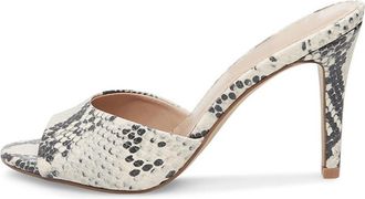 Generic Gray,4.5 UK,Womens Suede Pumps Peep Open Toe Stiletto High Heels Slip On Backless Slides Formal Wedding Party Dress Sandals Shoes