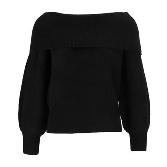 MC2 Saint Barth Maglione con risvolto - - Knitwear - Donna - Nero - S