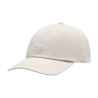 Yohji Yamamoto KT3213 Cotton Baseball Cap - White