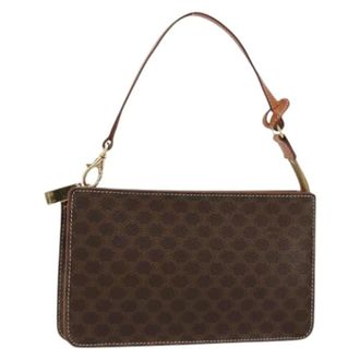 Celine Pre-owned Shoulder Bags, female, Brown, Size: ONE SIZE Pre-owned Accessory Pouch