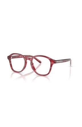 Diesel 51mm Phantos optical glasses in Red at Nordstrom