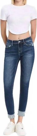 Flying Monkey Lovervet Skinny Jeans In Blue