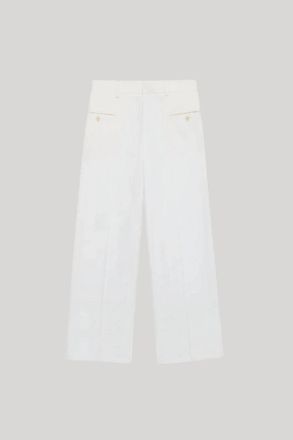 WE-AR4 Womens The Avenue Pants In White