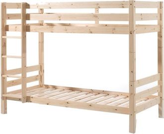 M&S Collection Litera 90x200 Altura 160 Cm Somier Incluido Vipack Pino - Madera