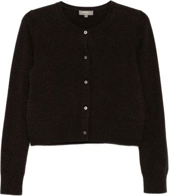 N.Peal cashmere cardigan - women - Organic Cashmere - S - Brown
