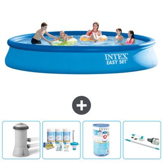 Intex Piscina Easy Set Redonda - 457x84 Cm - 7-piezas S41202