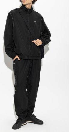 Lacoste Set: Sweatshirt, Trousers, Mens, Black