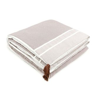 Febronie Edred&oacute;n algod&oacute;n topo claro 90x190