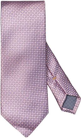 Eton Geometric Silk Jacquard Tie in Medium Pink at Nordstrom