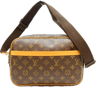 Louis Vuitton Brown Monogram Shoulder Bag (Pre-Owned)