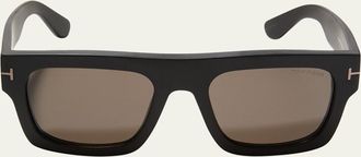 Tom Ford Fausto Square Acetate Sunglasses