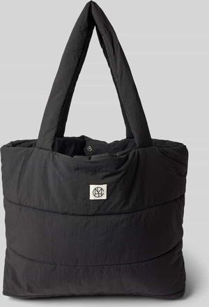 Moss Copenhagen Shopper mit Label-Detail Modell SASJA in Black, Gr&ouml;&szlig;e 1