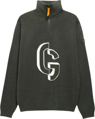 Gertrude Zip-throughs - Heren - Vesten met rits - Groen - M - Hoodies & sweatvesten