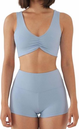 Montce Swim Micro Bike Short In Peri Rib