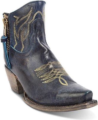 Freebird by Steven Wolfie Western Bootie in Blue at Nordstrom, Size 11