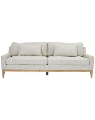 Sagebrook Home Wood 3-Seater Bolstered Sofa