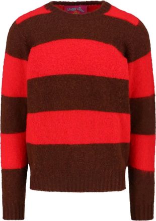 Howlin Shaggy Bear trui met print - Rood