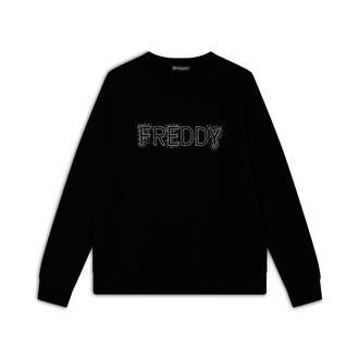 Freddy Felpa girocollo con Logo FREDDY in Strass