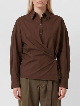 Christophe Lemaire silk twisted shirt
