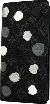 Louis Vuitton Black Long Wallet (Bi-Fold) (Pre-Owned)