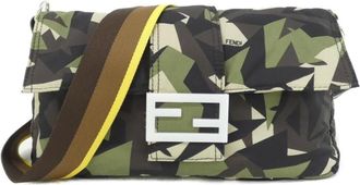 Fendi Green Nylon Fanny Pack (Pre-Owned)