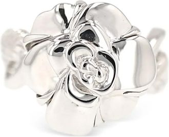 Chanel Anello Camellia anni 90 - Argento