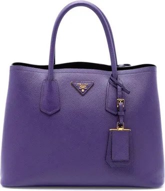 Prada Pre-owned Prada Medium Saffiano Cuir Double Satchel Ladies 8DYJFI4I3XWE0YFM