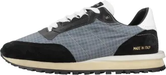 Hidnander Heren, Schoenen, Blauw, Maat: 47 EU Leer