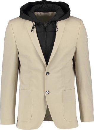 Karl Lagerfeld Lichtgewicht Jas - Heren - Zomerjassen - Beige - XL - Polyester - Jassen