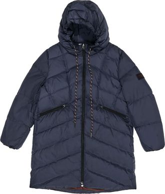 Bimba & Lola Cappotto trapuntato con cappuccio - Blu