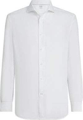 Brunello Cucinelli Linen shirt in White at Nordstrom, Size Xxx-Large Eu