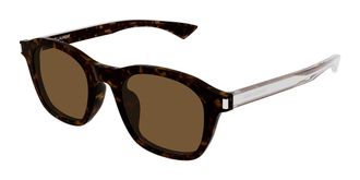 Saint Laurent SL 880/K Asian Fit 006 Mens Sunglasses Tortoiseshell Size 50 - Free RX Lenses - Free RX Lenses