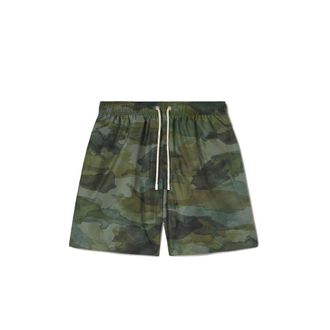 Palm Angels PA Diamonds Zwemshorts - Heren - Strandmode - Groen - S - Polyester - Badmode