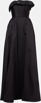 Roland Mouret Abito lungo con volant