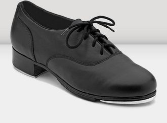 Bloch Ladies Respect Tap Shoes, Black Leather