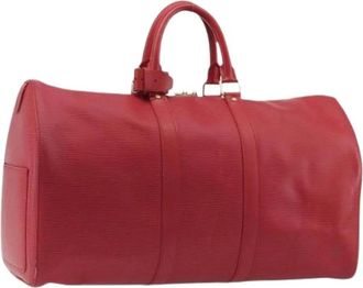 Louis Vuitton Pre-owned Keepall 45 Borsa Boston - - Pre-owned - Donna - Rosso - ONE SIZE