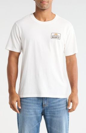 Roark Earth Sea Graphic Regular Fit T-Shirt in Off White at Nordstrom, Size Xx-Large