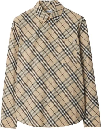 Burberry Camicia a quadri - Toni neutri