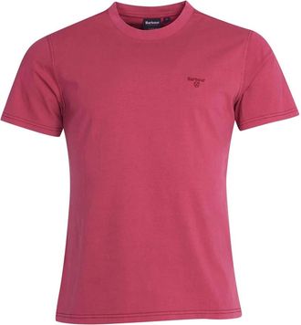 Barbour Heren, Tops, Roze, Maat: M Katoen