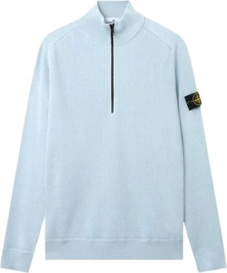 Stone Island Truien & Vesten, Heren, Blauw, XL, Katoen, Polo Stone E26